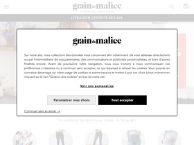 'graindemalice.fr' screenshot