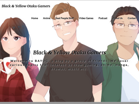 blackandyellowotakugamers.com