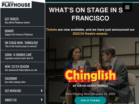 'sfplayhouse.org' screenshot