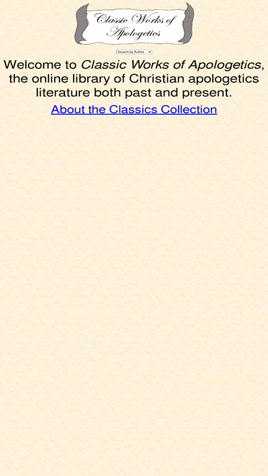 classicapologetics.com