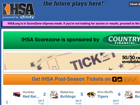 'ihsa.org' screenshot