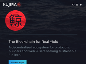 'kujira.app' screenshot