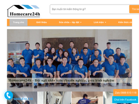 'homecare24h.com' screenshot