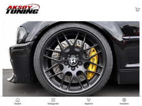 'aksoytuning.com' screenshot