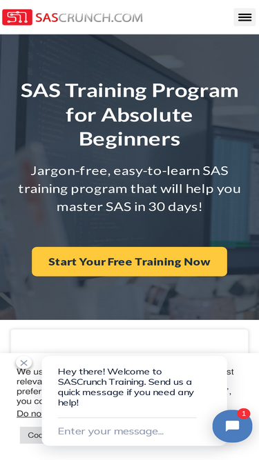 Sample SAS Functions 4 - SASCRUNCH TRAINING