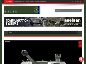 'menadefense.net' screenshot