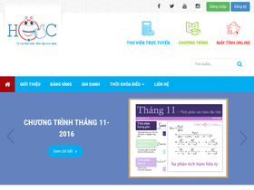 'cunghoctoan.com' screenshot