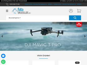 'fotoaksesuar.com' screenshot
