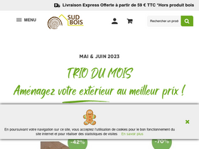 'sud-bois.fr' screenshot