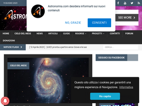 'astronomia.com' screenshot