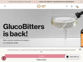 'organicolivia.com' screenshot