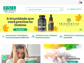 'fslfarma.com' screenshot