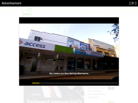 'pd.co.ke' screenshot