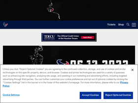 'houstontexans.com' screenshot