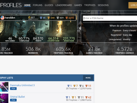 PSNProfiles • PSN Trophy Tracking, Stats, Guides & Leaderboards