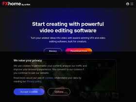 'fxhome.com' screenshot