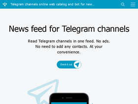 'tgchannels.org' screenshot