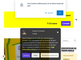 'trovalost.it' screenshot