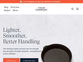 'fieldcompany.com' screenshot