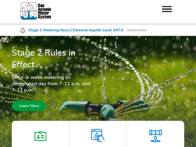 'saws.org' screenshot