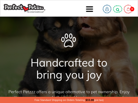 perfectpetzzz.com homepage screenshot