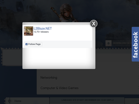 L2blaze.net website image