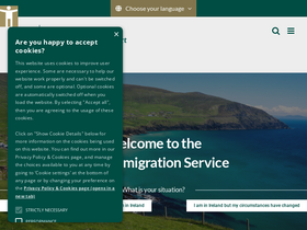 'irishimmigration.ie' screenshot