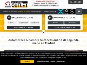 'automovilesalhambra.es' screenshot