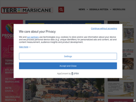 'terremarsicane.it' screenshot