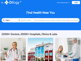 'drlogy.com' screenshot