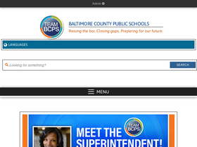 'bcps.org' screenshot