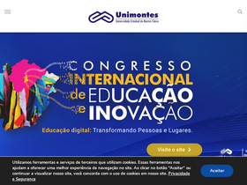 'unimontes.br' screenshot