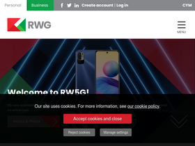 'rwgmobile.wales' screenshot