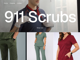 911scrub.com homepage screenshot