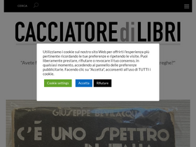 'cacciatoredilibri.com' screenshot