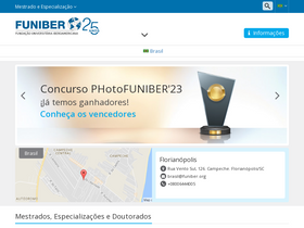 'funiber.org.br' screenshot
