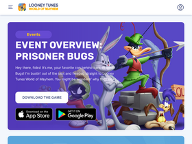 'looneytuneswom.com' screenshot