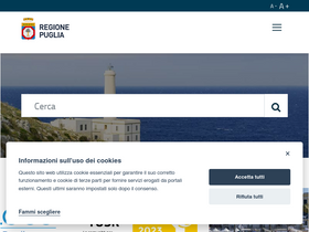 'turismo.regione.puglia.it' screenshot