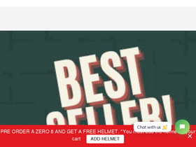 zeroscooters.com.au homepage screenshot