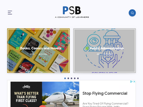 'politicalscienceblog.com' screenshot