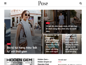 'pose.vn' screenshot