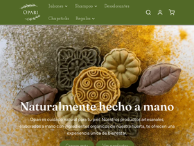 opari.mx homepage screenshot