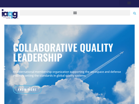 'iaqg.org' screenshot
