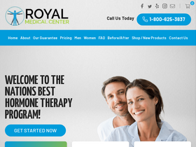 'royalmedicalcenters.com' screenshot