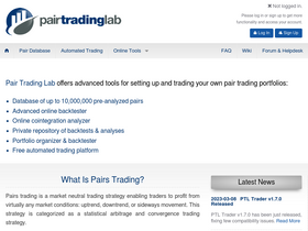 pairtradinglab.com
