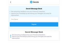 'secreto.site' screenshot