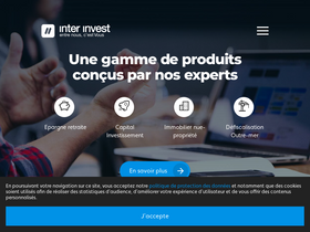 'inter-invest.fr' screenshot