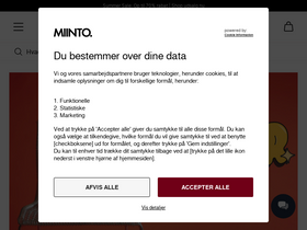 'miinto.dk' screenshot