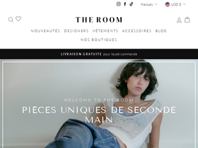 theroom.fr homepage screenshot