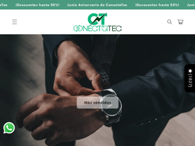 Conectatec homepage screenshot